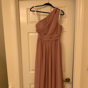 Azazie Dusty Rose bridesmaids dress
